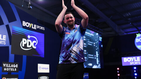 Luke Humphries and Gian Van Veen Progress as World Grand Prix Reaches Round Two