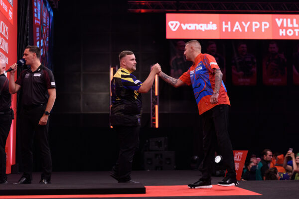 Luke Littler Survives Nathan Aspinall Thriller at the AFAS Live Luke Littler Survives Nathan Aspinall Thriller at the AFAS Live