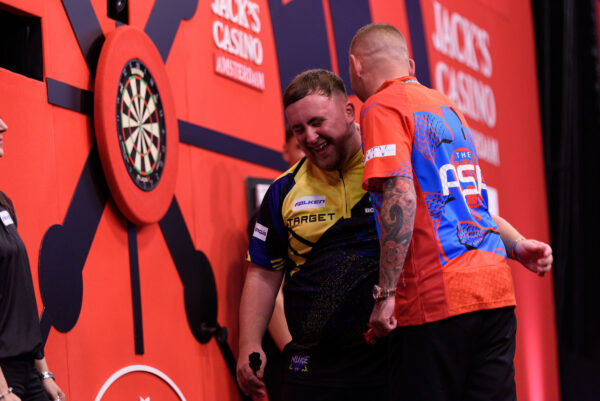 Luke Littler Survives Nathan Aspinall Thriller at the AFAS Live Luke Littler Survives Nathan Aspinall Thriller at the AFAS Live